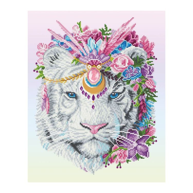 Bild vom Artikel Diamond Dotz - Diamond Painting Bohemian Tiger vom Autor 