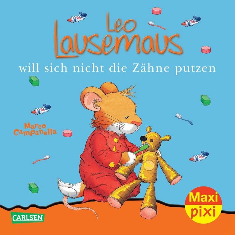 Produktbild: Maxi Pixi 55: Leo Lausemaus will sich nicht die Z&auml;hne putzen