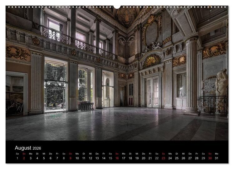 Produktbild: Lost Places - Auch der Verfall hat seinen Charme (hochwertiger Premium Wandkalender 2026 DIN A2 quer), Kunstdruck in Hochglanz