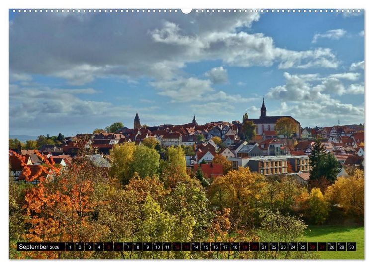 Produktbild: Schwalmstadt - Mittelpunkt des Rotk&auml;ppchenlands (Wandkalender 2026 DIN A2 quer), CALVENDO Monatskalender