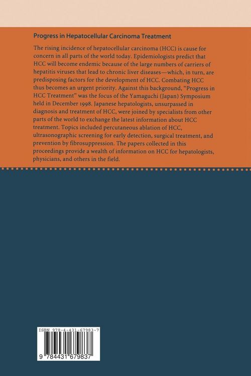 Produktbild: Progress in Hepatocellular Carcinoma Treatment