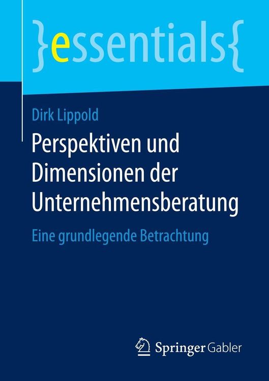 Produktbild: Perspektiven und Dimensionen der Unternehmensberatung