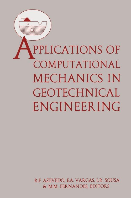 Produktbild: Applications of Computational Mechanics in Geotechnical Engineering