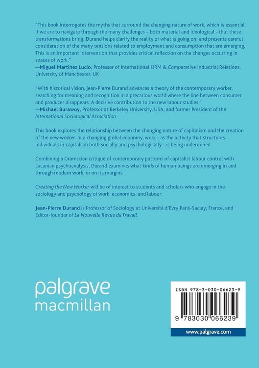 Produktbild: Creating the New Worker