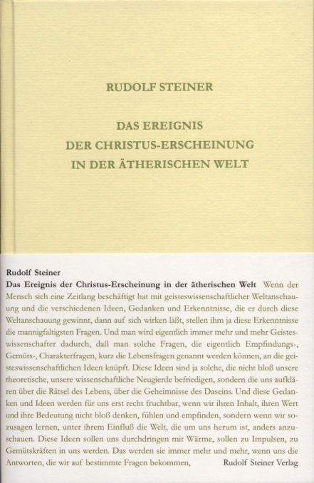 Produktbild: Das Ereignis der Christus-Erscheinung in der &auml;therischen Welt