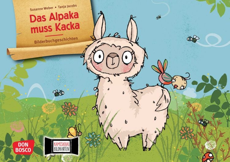 Produktbild: Das Alpaka muss Kacka. Kamishibai Bildkartenset