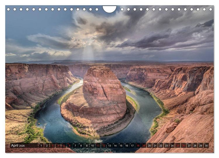 Produktbild: CANYONLAND, USA (Wandkalender 2026 DIN A4 quer), CALVENDO Monatskalender