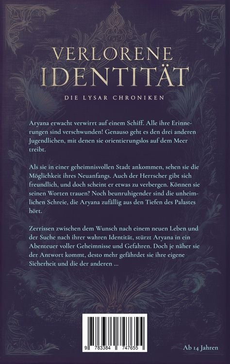 Produktbild: Verlorene Identit&auml;t - ein unvergessliches Fantasyabenteuer
