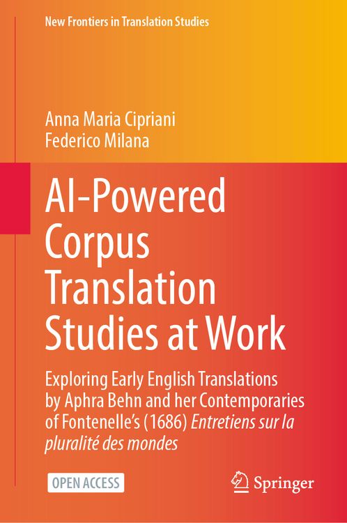 Produktbild: AI-Powered Corpus Translation Studies at Work