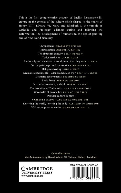 Produktbild: The Cambridge Companion to English Literature, 1500 1600