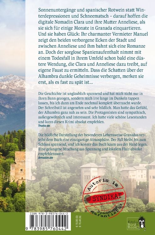 Produktbild: Schatten &uuml;ber der Alhambra