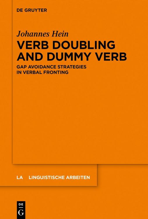 Produktbild: Verb Doubling and Dummy Verb