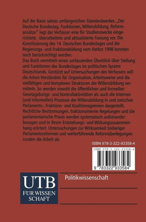 Produktbild: Der Deutsche Bundestag