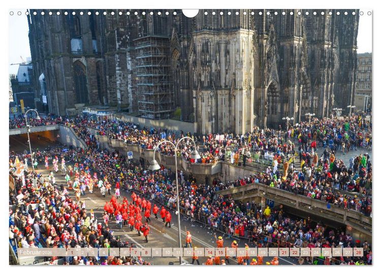 Produktbild: Von K&ouml;lner D&auml;chern (Wandkalender 2026 DIN A3 quer), CALVENDO Monatskalender