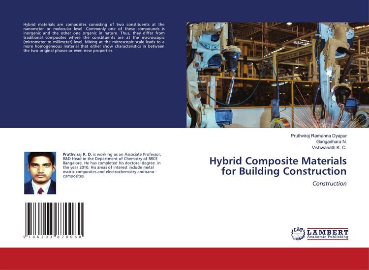 Produktbild: Hybrid Composite Materials for Building Construction