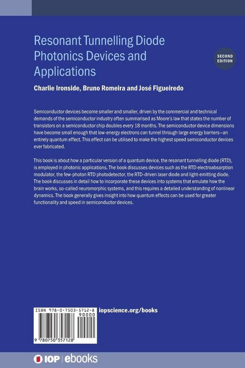 Produktbild: Resonant Tunneling Diode Photonics Devices and Applications (Second Edition)