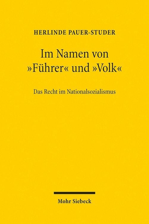 Produktbild: Im Namen von 'F&uuml;hrer' und 'Volk'