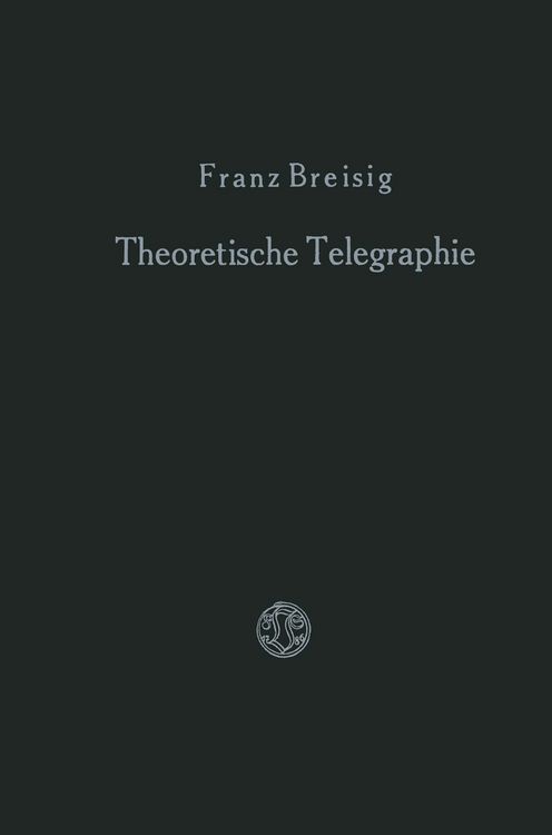 Produktbild: Theoretische Telegraphie