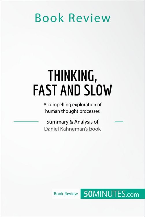 Produktbild: Book Review: Thinking, Fast and Slow by Daniel Kahneman