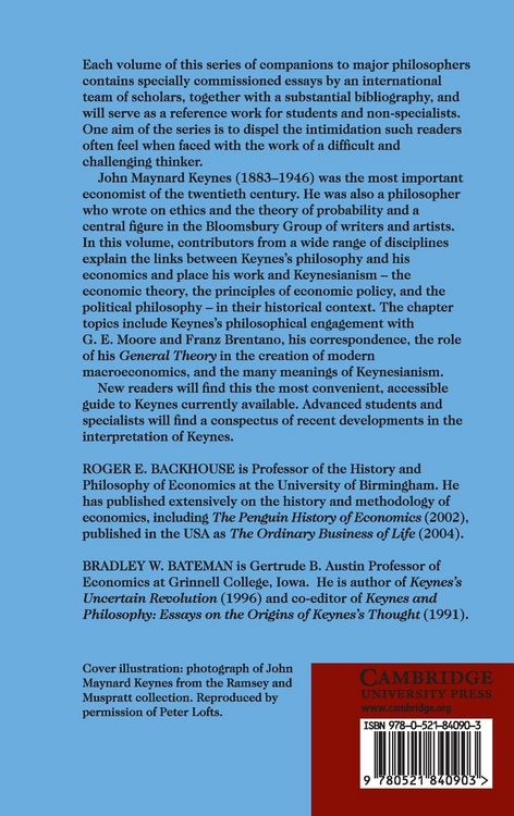 Produktbild: The Cambridge Companion to Keynes