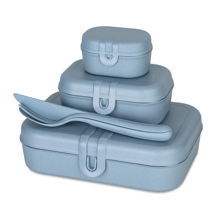 Produktbild: Koziol Lunchbox-Set + Besteck PASCAL Lunchbox-Set + Besteck PASCAL