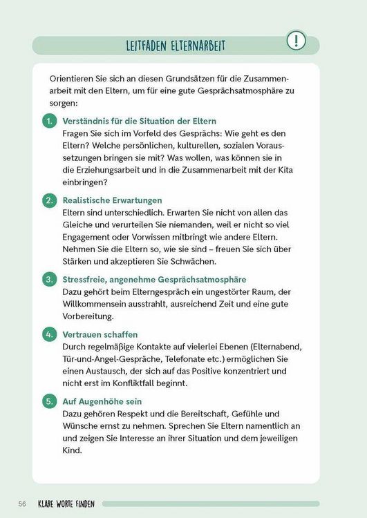 Produktbild: Klare Worte finden &ndash; Elterngespr&auml;che in der Kita