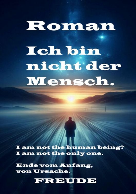 Produktbild: Ich bin nicht der Mensch. Roman