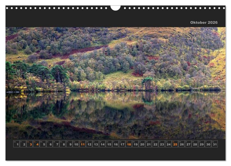 Produktbild: Schottland - Land der Legenden (Wandkalender 2026 DIN A3 quer), CALVENDO Monatskalender