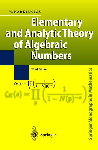 Produktbild: Elementary and Analytic Theory of Algebraic Numbers