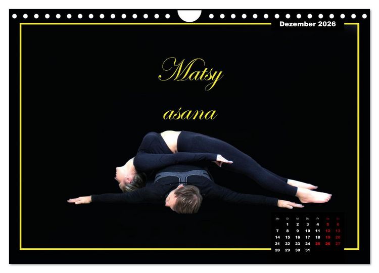 Produktbild: Yoga - Asana (Wandkalender 2026 DIN A4 quer), CALVENDO Monatskalender