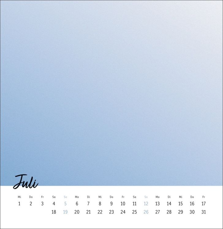Produktbild: Kreativkalender zum Aufstellen Design 2026