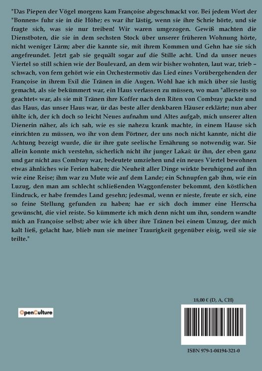 Produktbild: Die Herzogin von Guermantes. I. Band