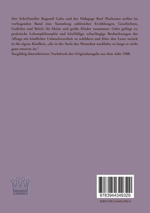 Produktbild: Buch der Kindheit