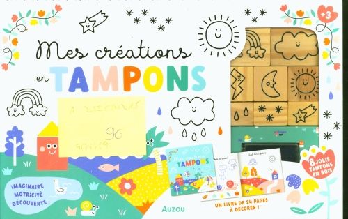 Produktbild: Mes cr&eacute;ations en tampons : la m&eacute;t&eacute;o