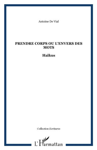 Produktbild: Prendre corps ou l'envers des mots
