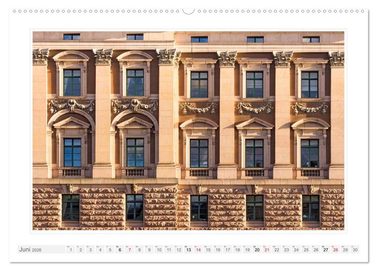 Produktbild: Architektur. Imposante Fassaden (hochwertiger Premium Wandkalender 2026 DIN A2 quer), Kunstdruck in Hochglanz