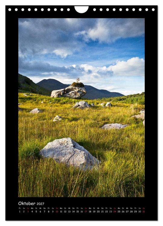 Produktbild: Irland - Romantische Pl&auml;tze auf der Gr&uuml;nen Insel (Wandkalender 2027 DIN A4 hoch), CALVENDO Monatskalender