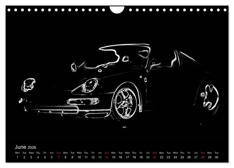 Produktbild: 911 Lines (Wall Calendar 2026 DIN A4 landscape), CALVENDO 12 Month Wall Calendar