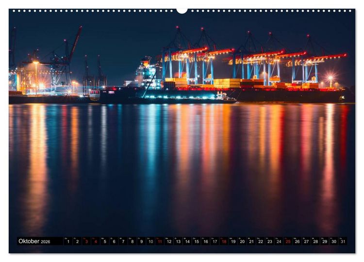Produktbild: Hamburg - die sch&ouml;nste Stadt der Welt (hochwertiger Premium Wandkalender 2026 DIN A2 quer), Kunstdruck in Hochglanz