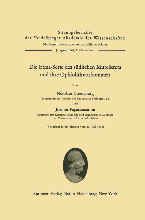 Produktbild: Die Ethia-Serie des s&uuml;dlichen Mittelkreta und ihre Ophiolithvorkommen