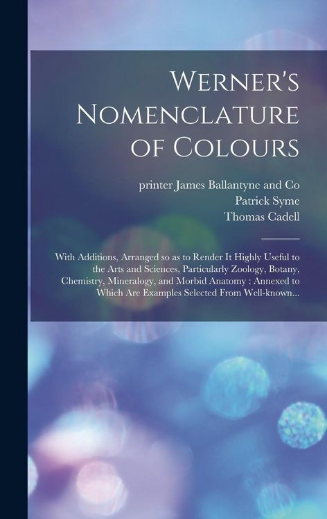 Produktbild: Werner's Nomenclature of Colours