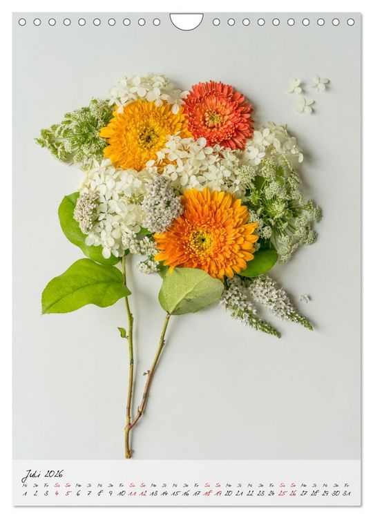 Produktbild: Zauberbl&uuml;ten (Wandkalender 2026 DIN A4 hoch), CALVENDO Monatskalender