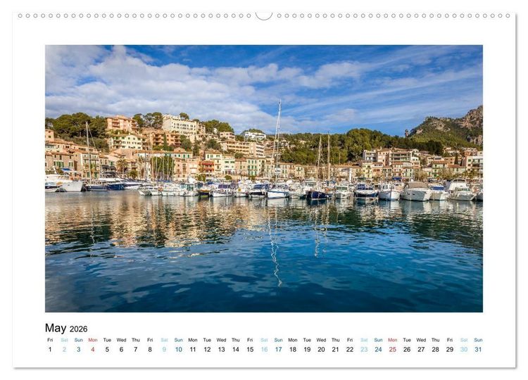 Produktbild: Longing for Mallorca (High Quality Premium Wall Calendar 2026 DIN A2 landscape),CALVENDO 12 Month Wall Calendar