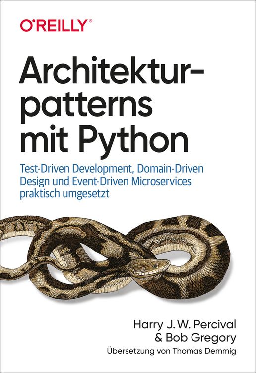 Produktbild: Architekturpatterns mit Python