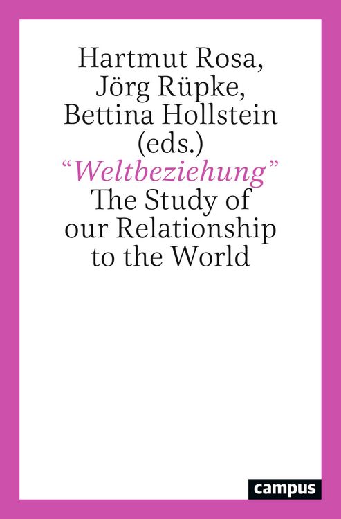 Produktbild: "Weltbeziehung"