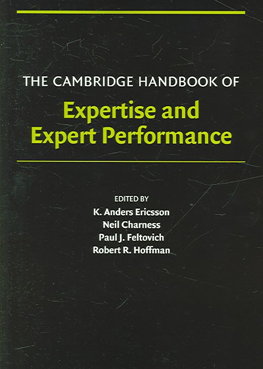 Produktbild: The Cambridge Handbook of Expertise and Expert Performance
