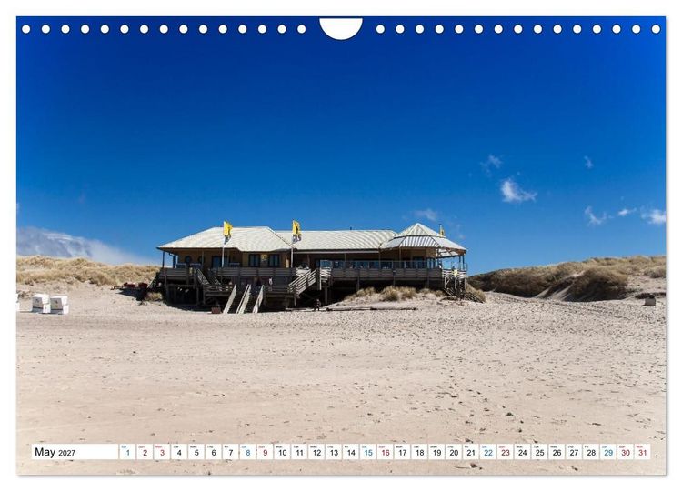 Produktbild: The German North Sea coast (Wall Calendar 2027 DIN A4 landscape), CALVENDO 12 Month Wall Calendar