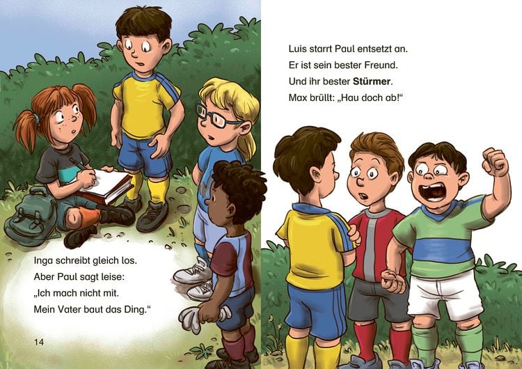 Produktbild: Lesel&ouml;wen 1. Klasse - Das Fu&szlig;ballspiel des Jahres