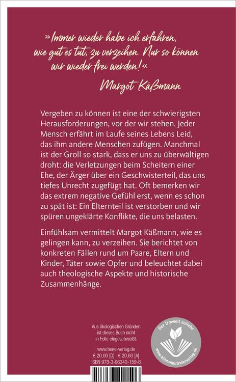 Produktbild: Vergebung &ndash; Die befreiende Kraft des Neuanfangs
