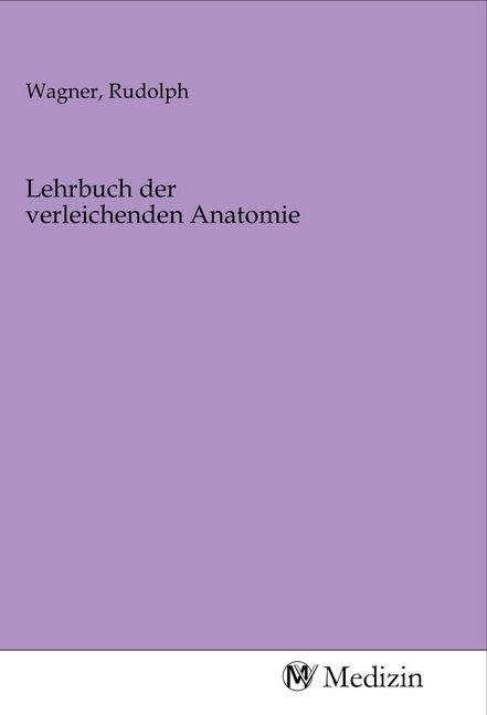 Produktbild: Lehrbuch der verleichenden Anatomie